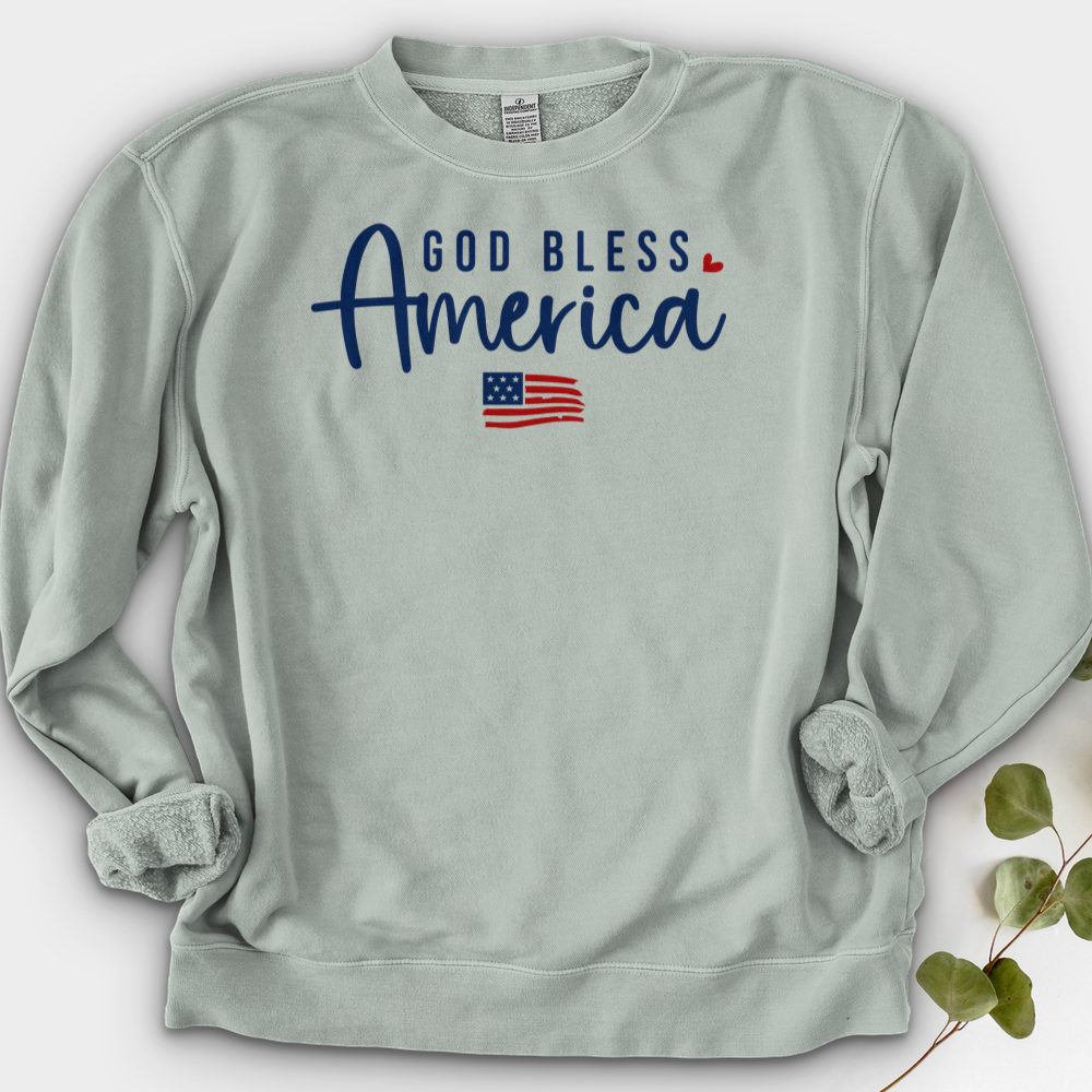 God Bless America Crewneck