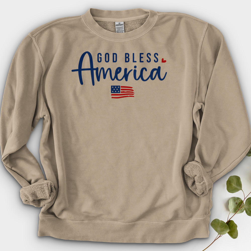 God Bless America Crewneck