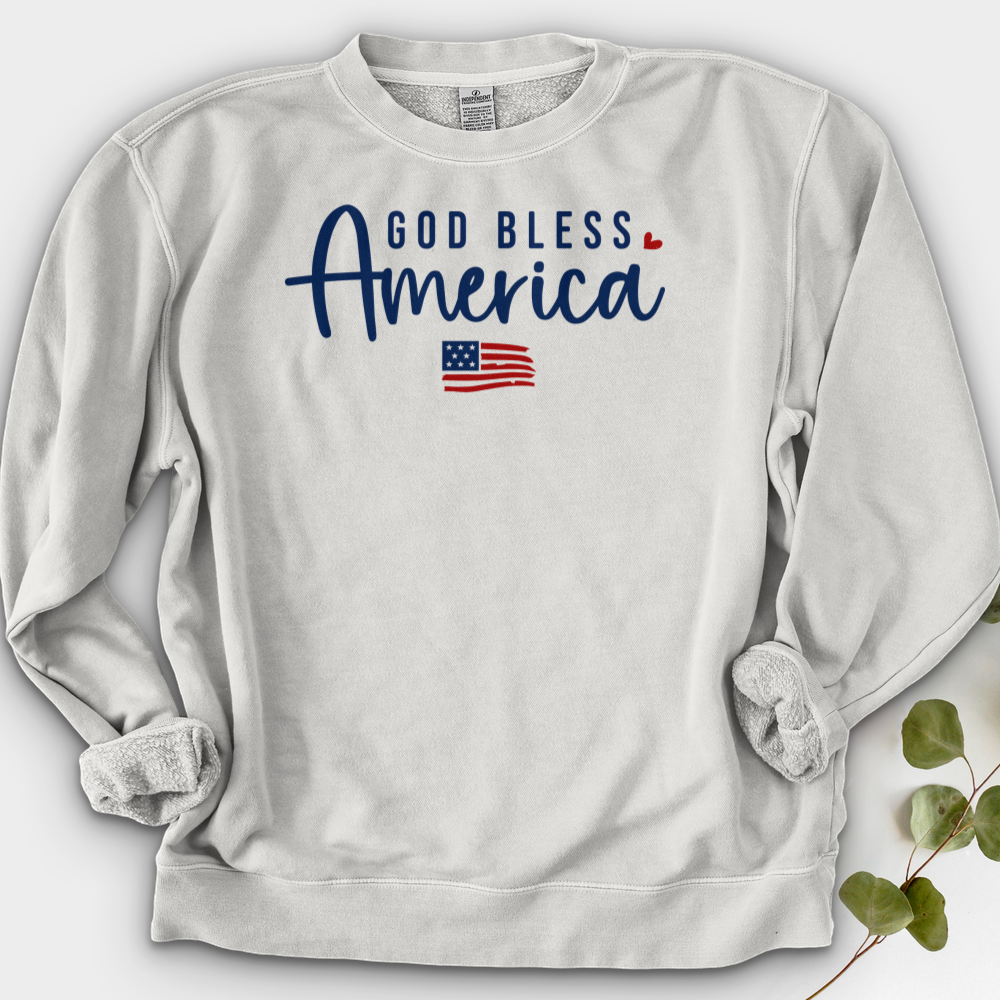 God Bless America Crewneck