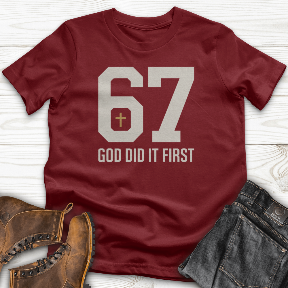 God Did It First 02 T-Shirt