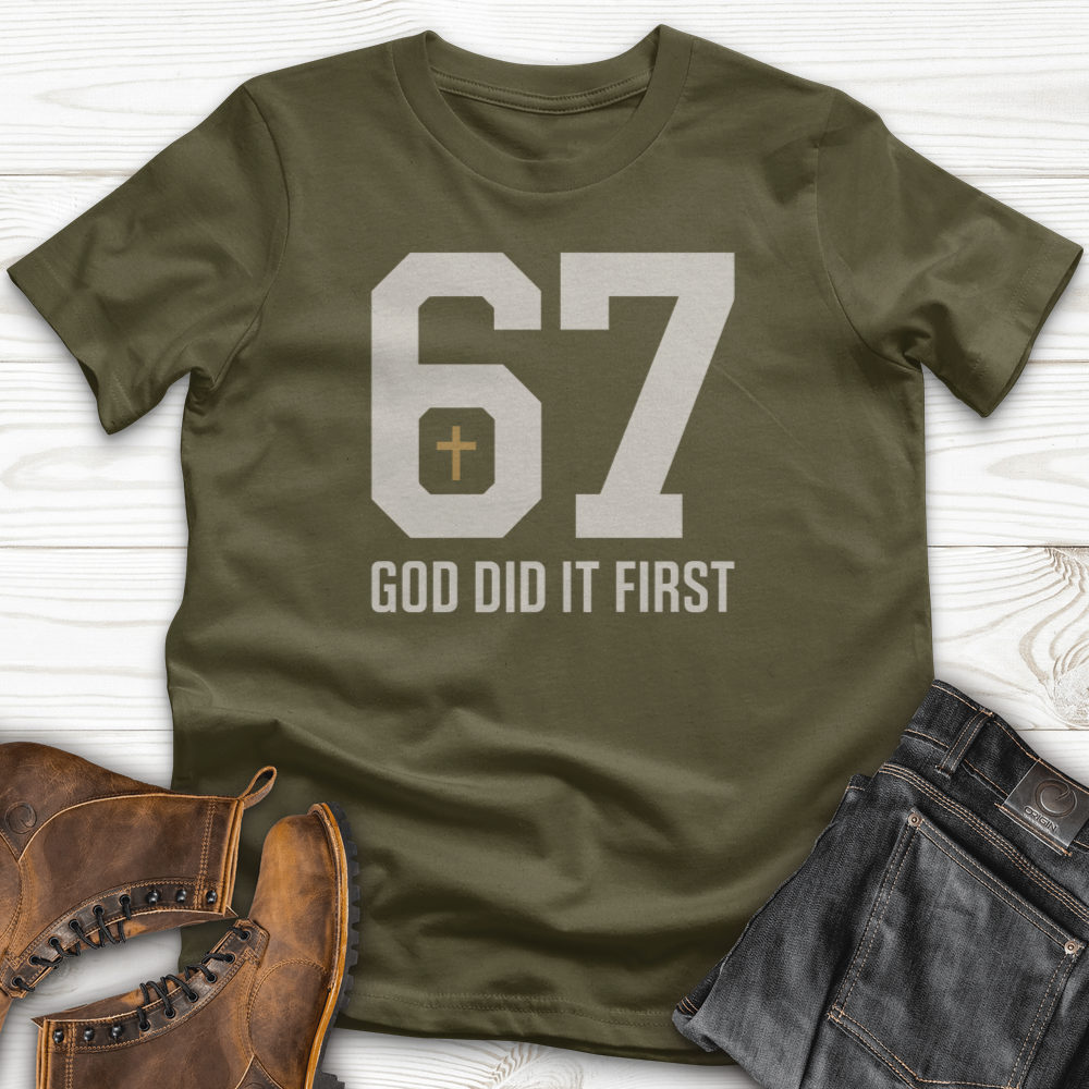 God Did It First 02 T-Shirt
