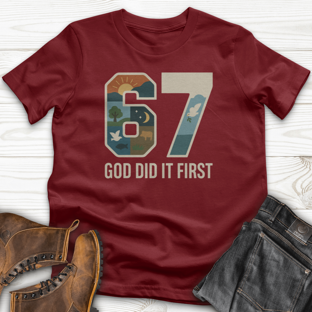 God Did It First T-Shirt