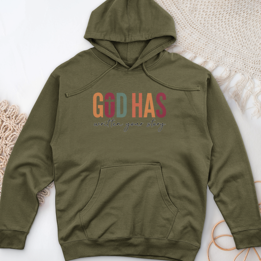 God Has Midweight Hooded Sweatshirt