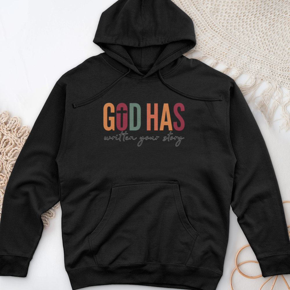 God Has Midweight Hooded Sweatshirt