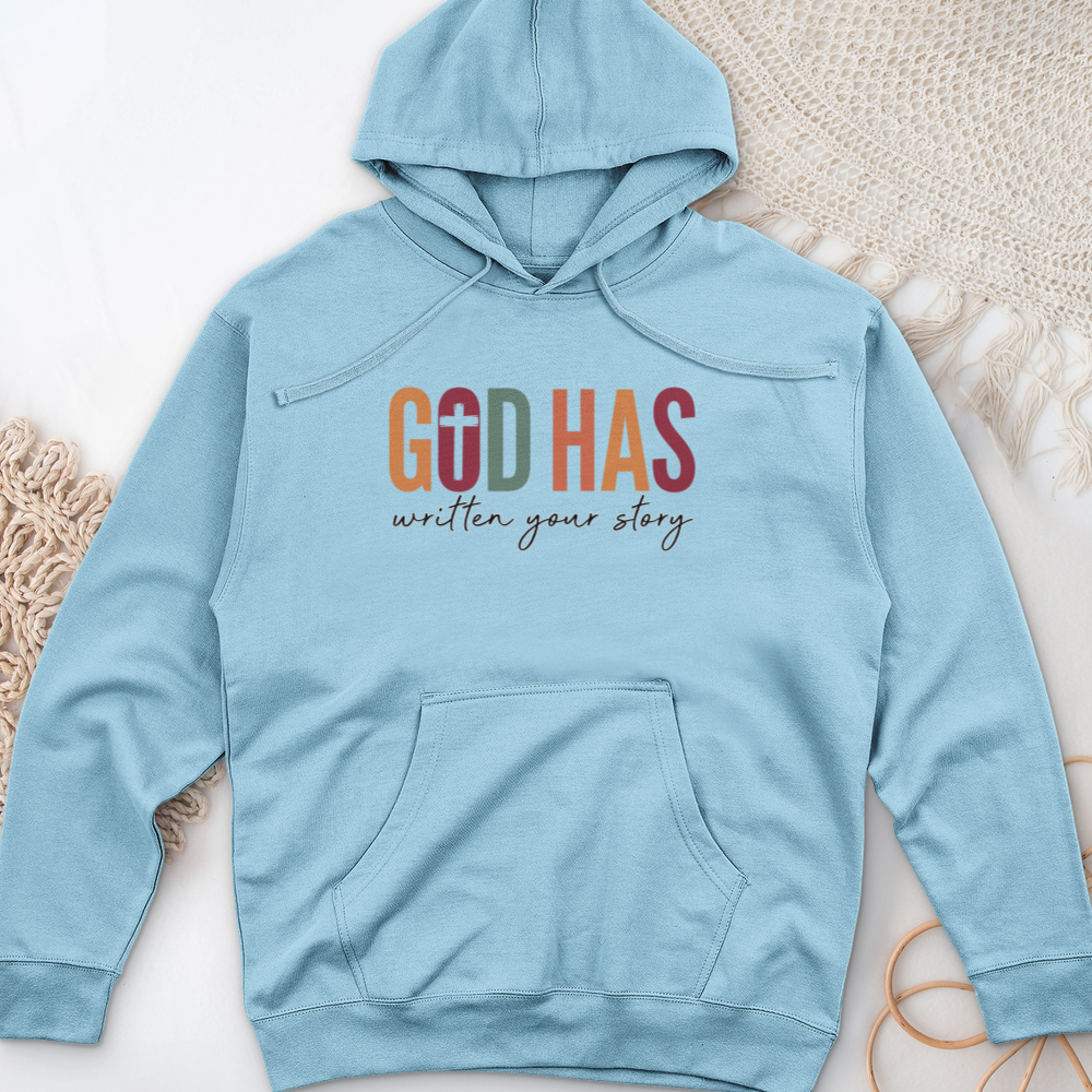 God Has Midweight Hooded Sweatshirt