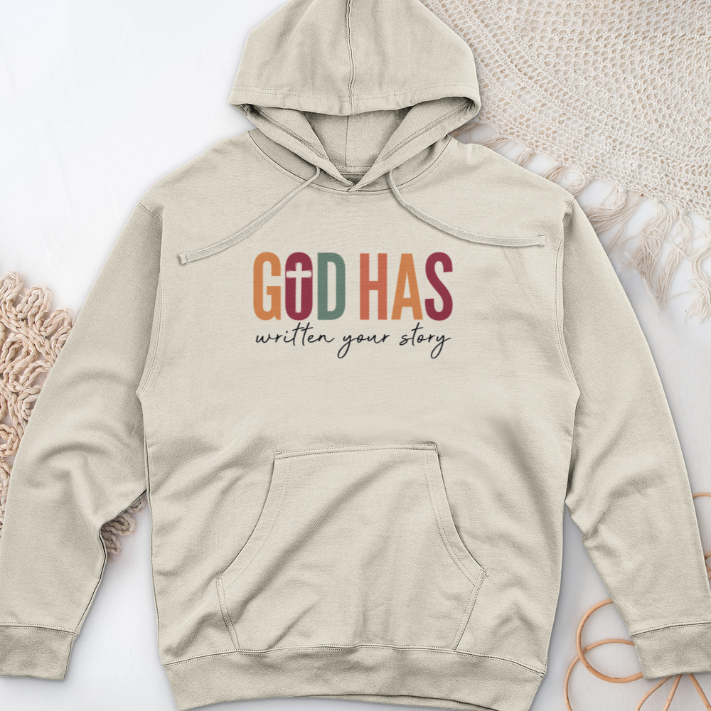 God Has Midweight Hooded Sweatshirt