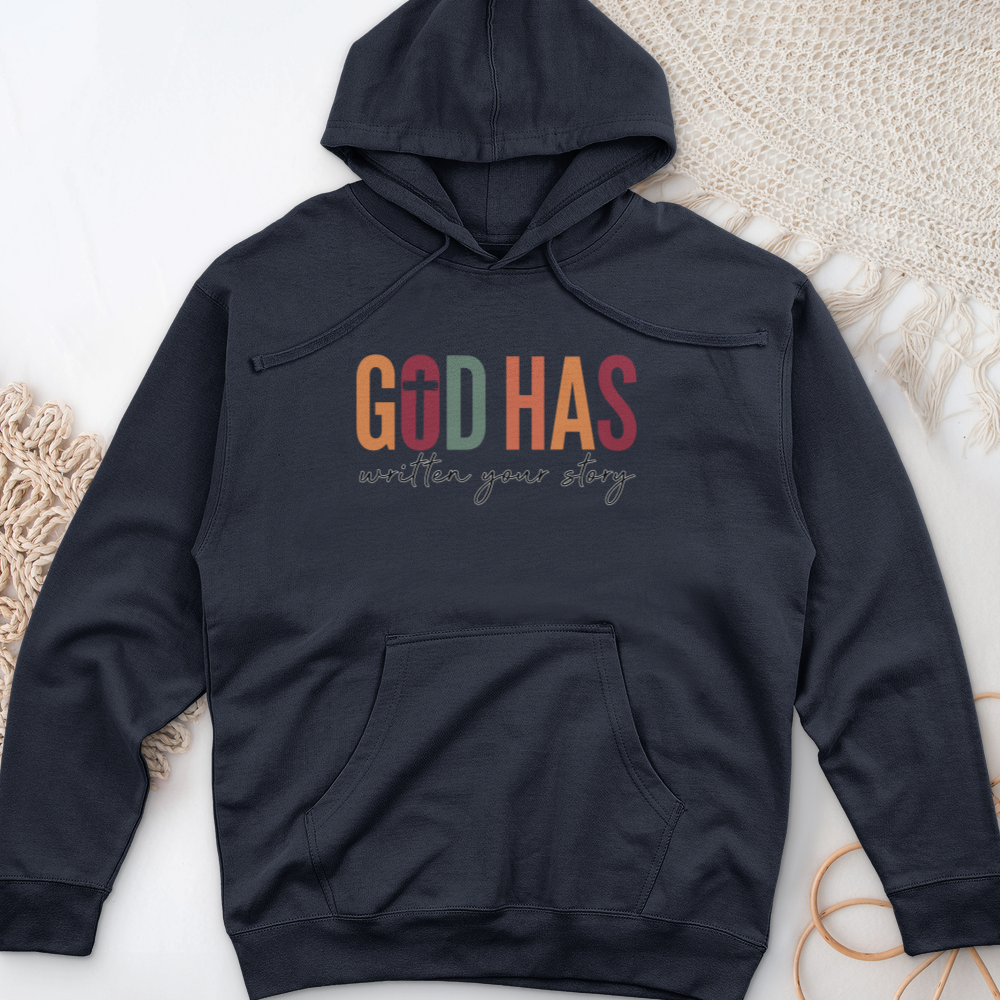 God Has Midweight Hooded Sweatshirt