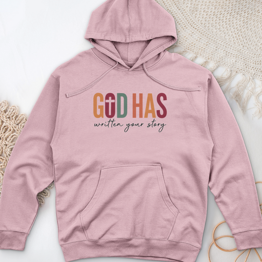 God Has Midweight Hooded Sweatshirt