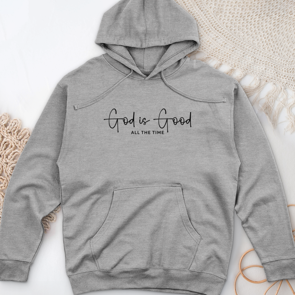 God Is Good Midweight Hooded Sweatshirt
