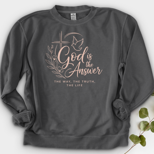 God Is The Answer Crewneck