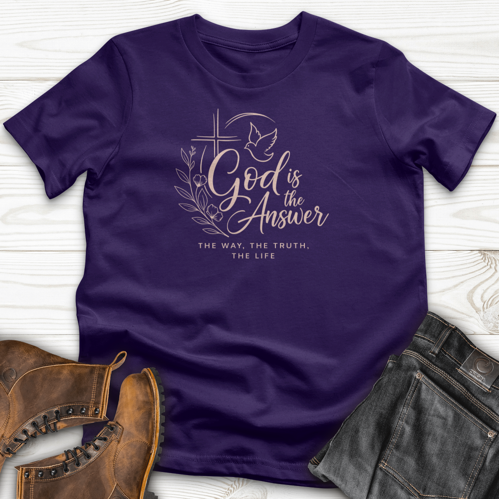 God Is The Answer T-Shirt