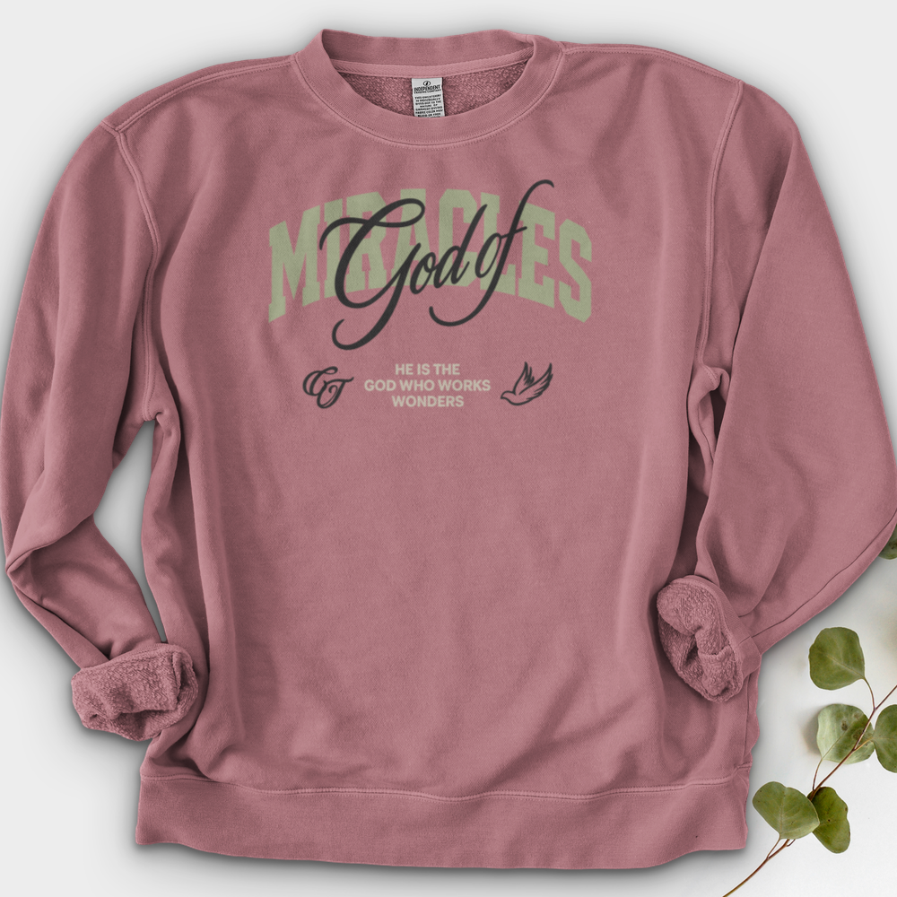 God Of Miracles Crewneck