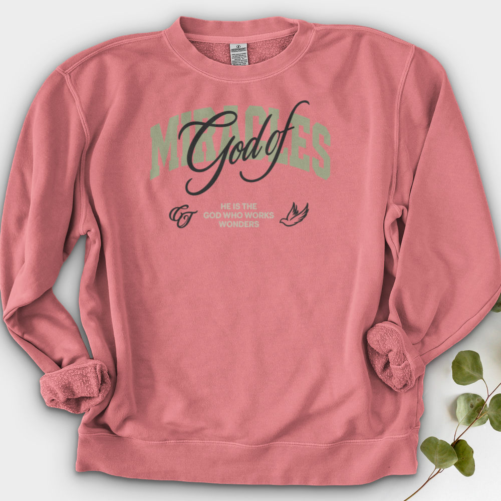God Of Miracles Crewneck