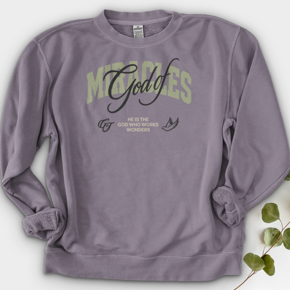 God Of Miracles Crewneck