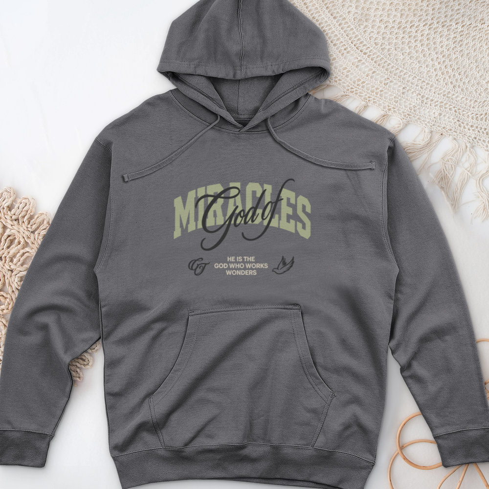 God Of Miracles Midweight Hooded Sweatshirt