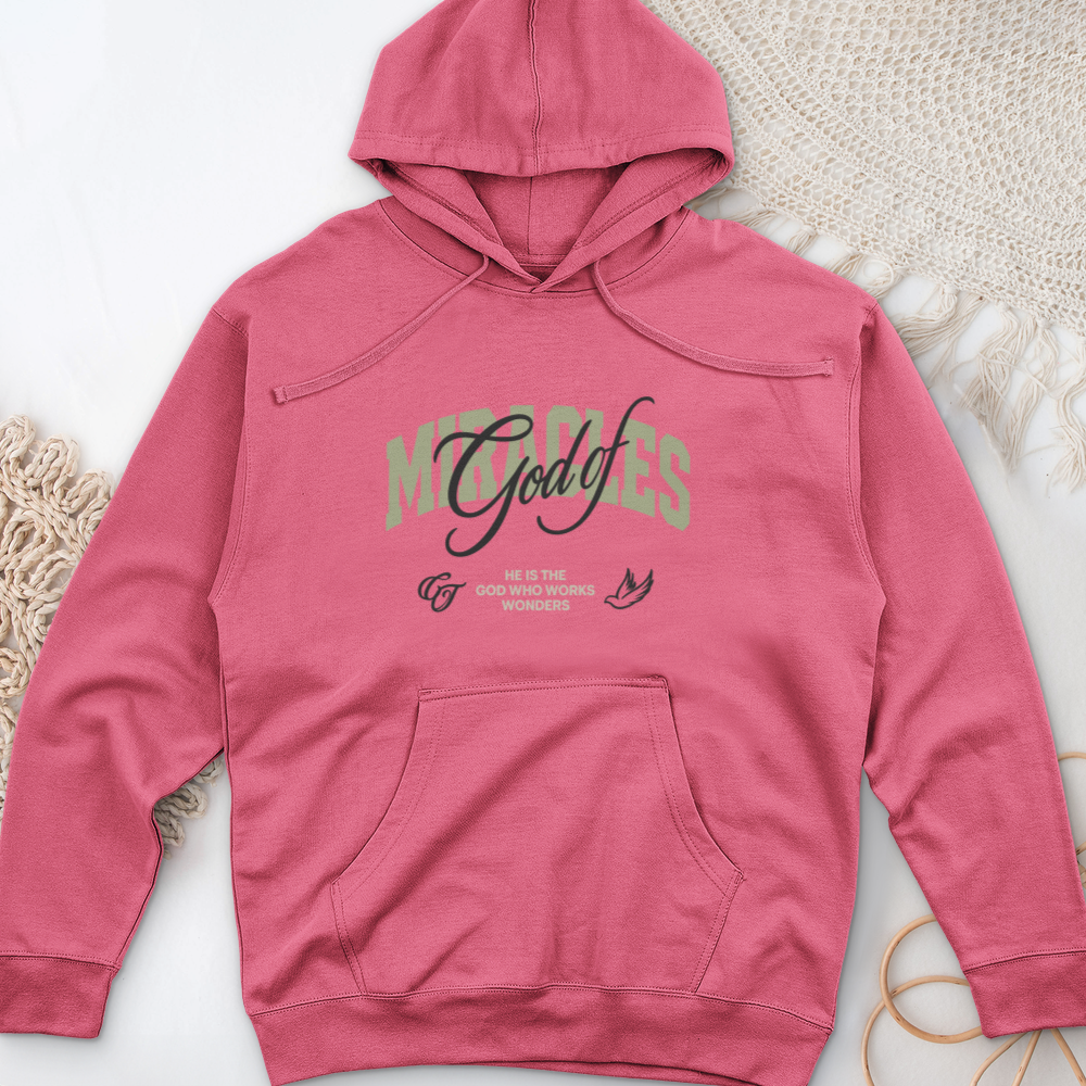 God Of Miracles Midweight Hooded Sweatshirt