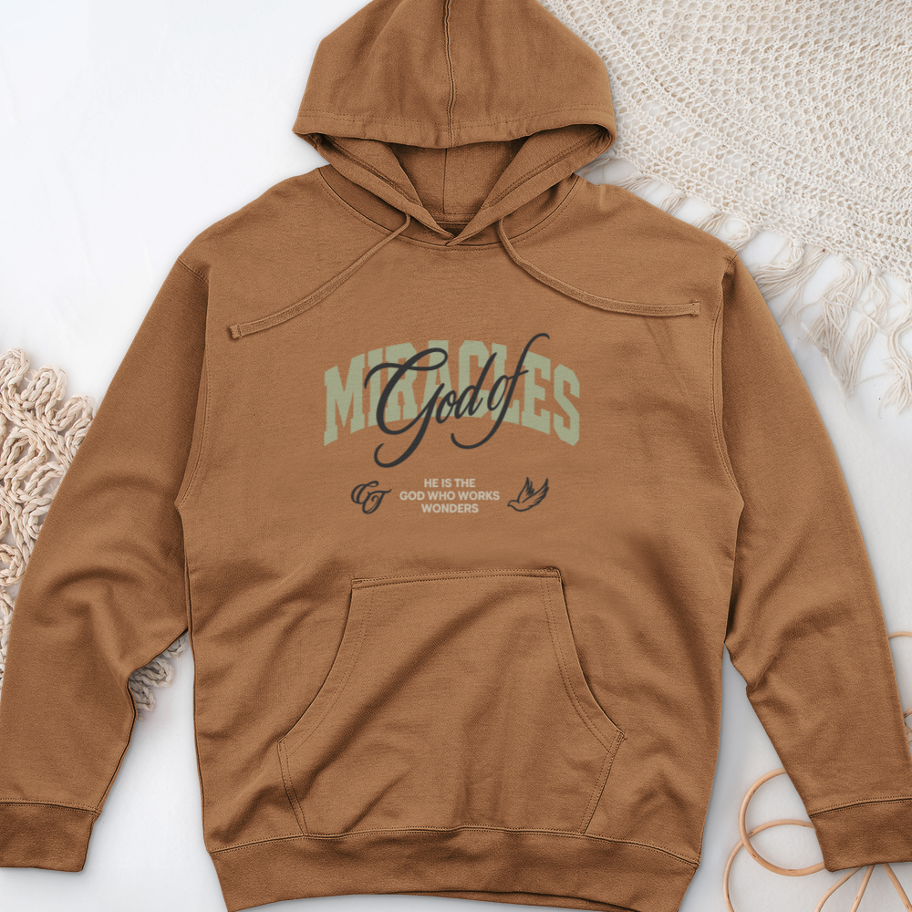God Of Miracles Midweight Hooded Sweatshirt
