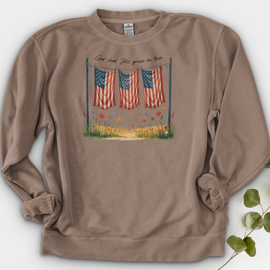 God Shed His Grace on Thee Crewneck