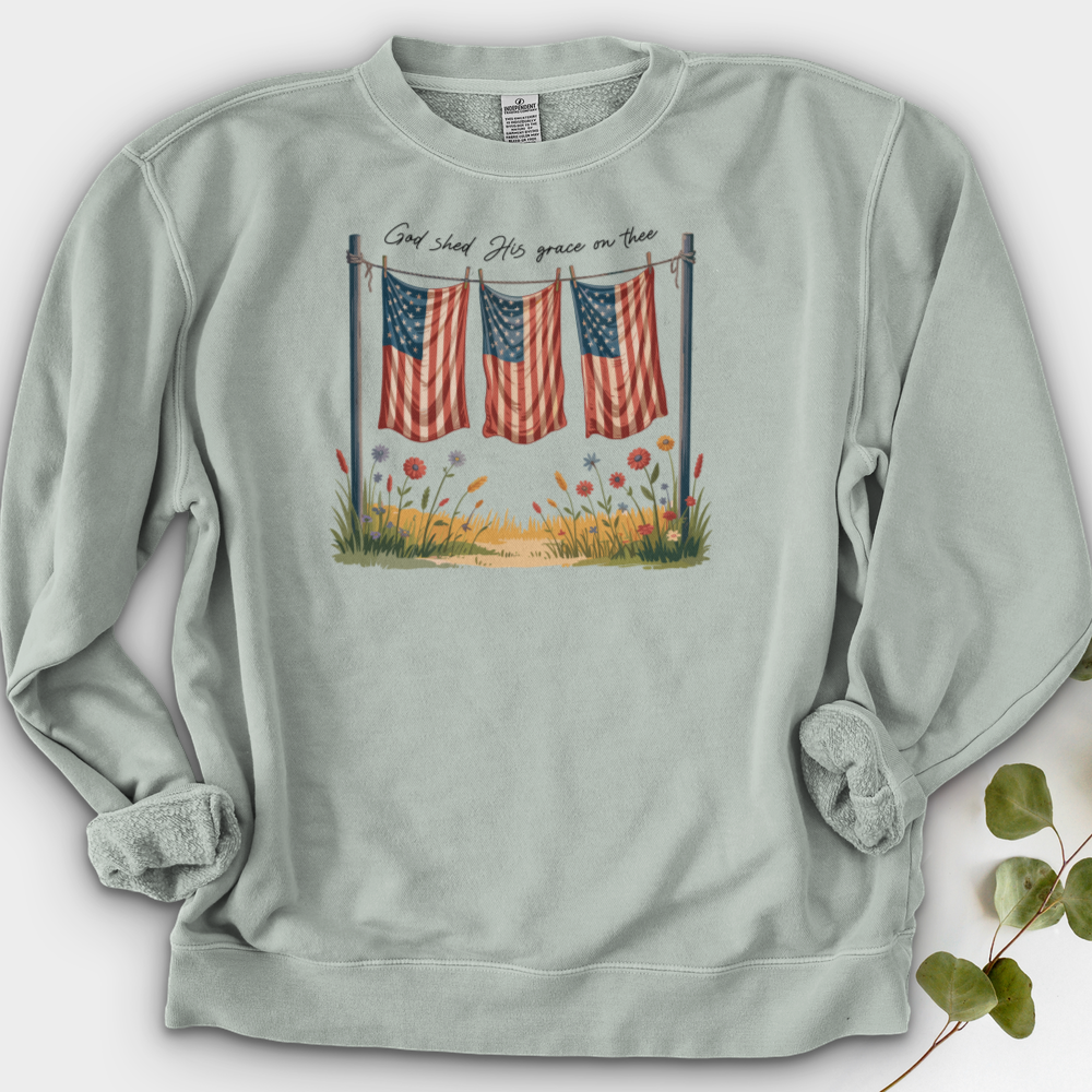 God Shed His Grace on Thee Crewneck
