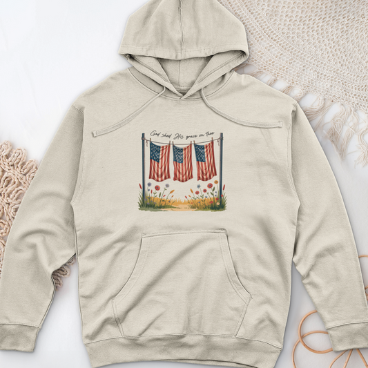 God Shed His Grace on Thee Midweight Hooded Sweatshirt