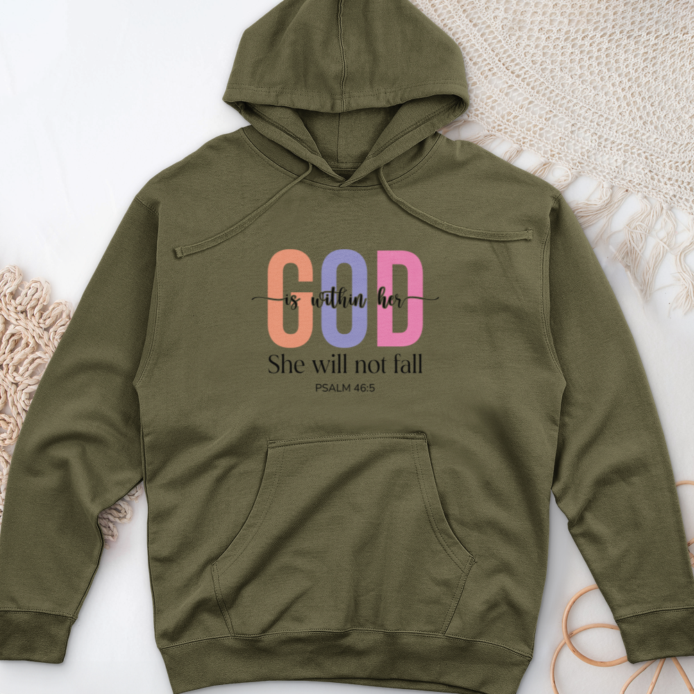 God Within Her 02 Midweight Hooded Sweatshirt