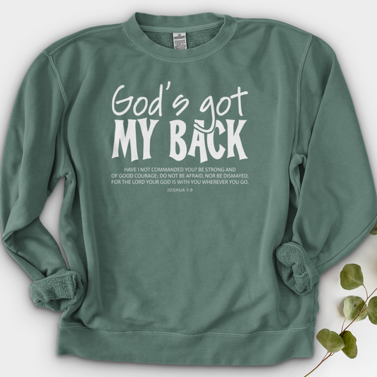 God's Got My Back Crewneck