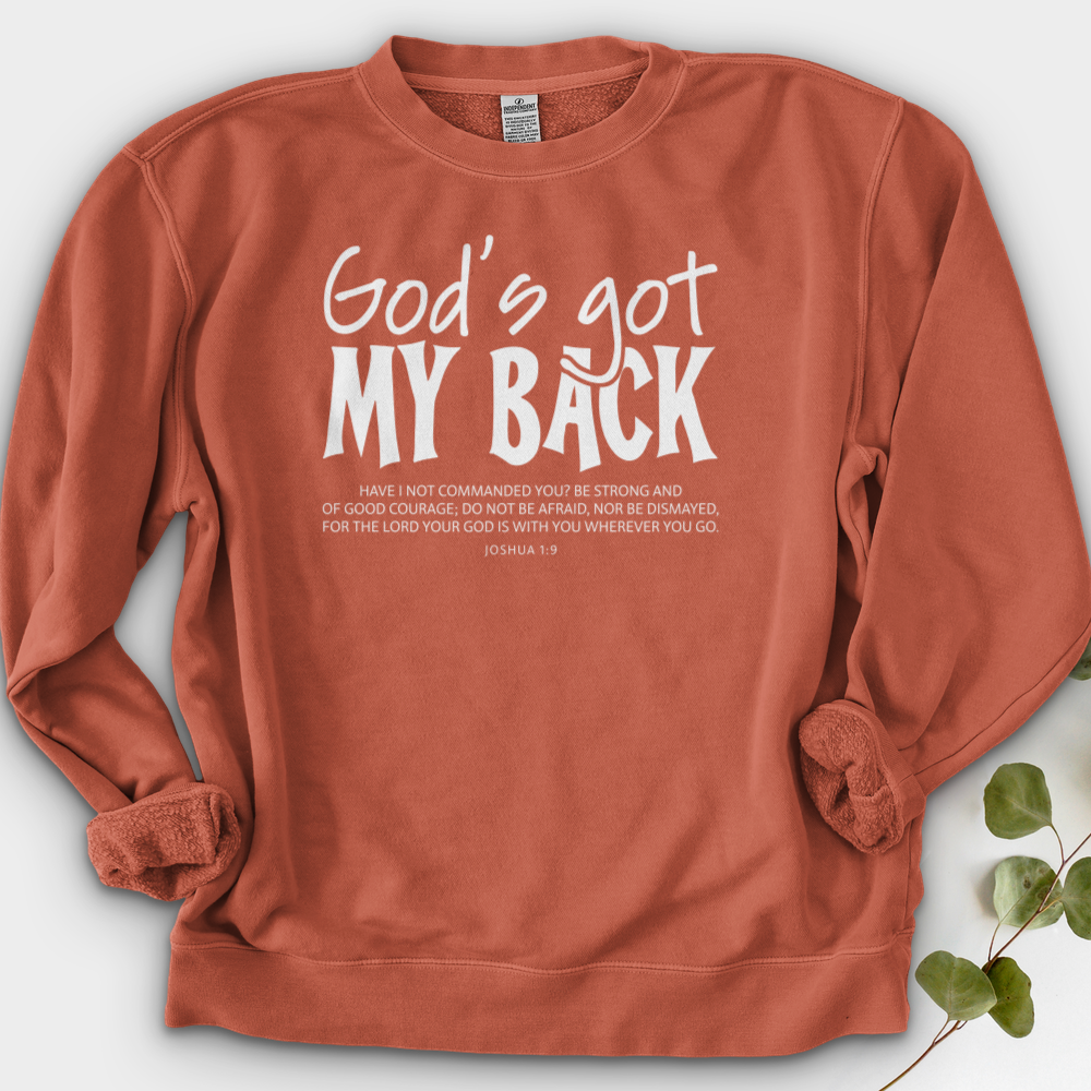 God's Got My Back Crewneck