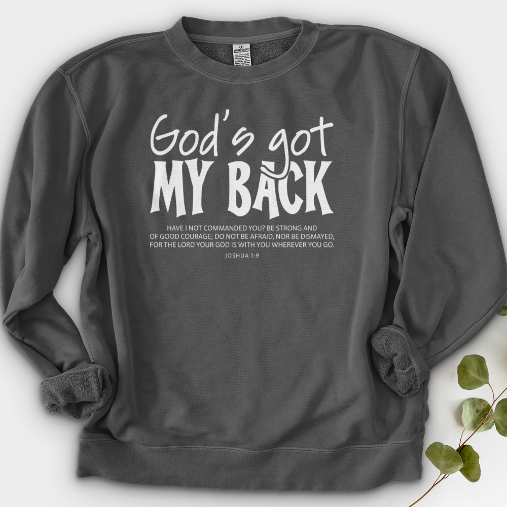 God's Got My Back Crewneck