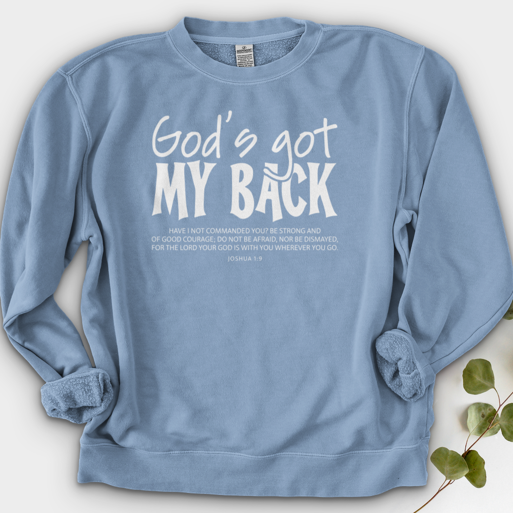 God's Got My Back Crewneck