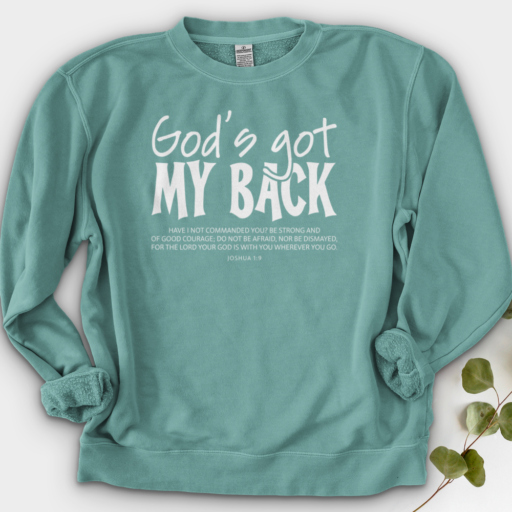 God's Got My Back Crewneck