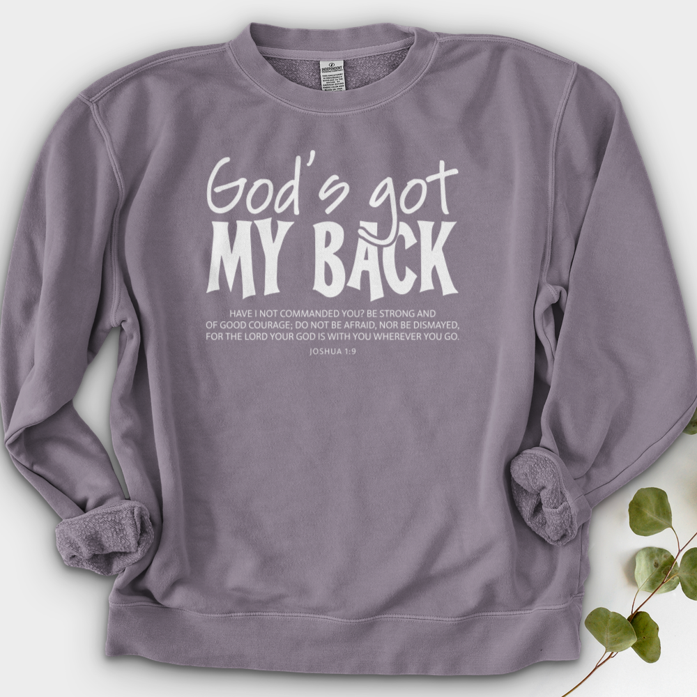 God's Got My Back Crewneck