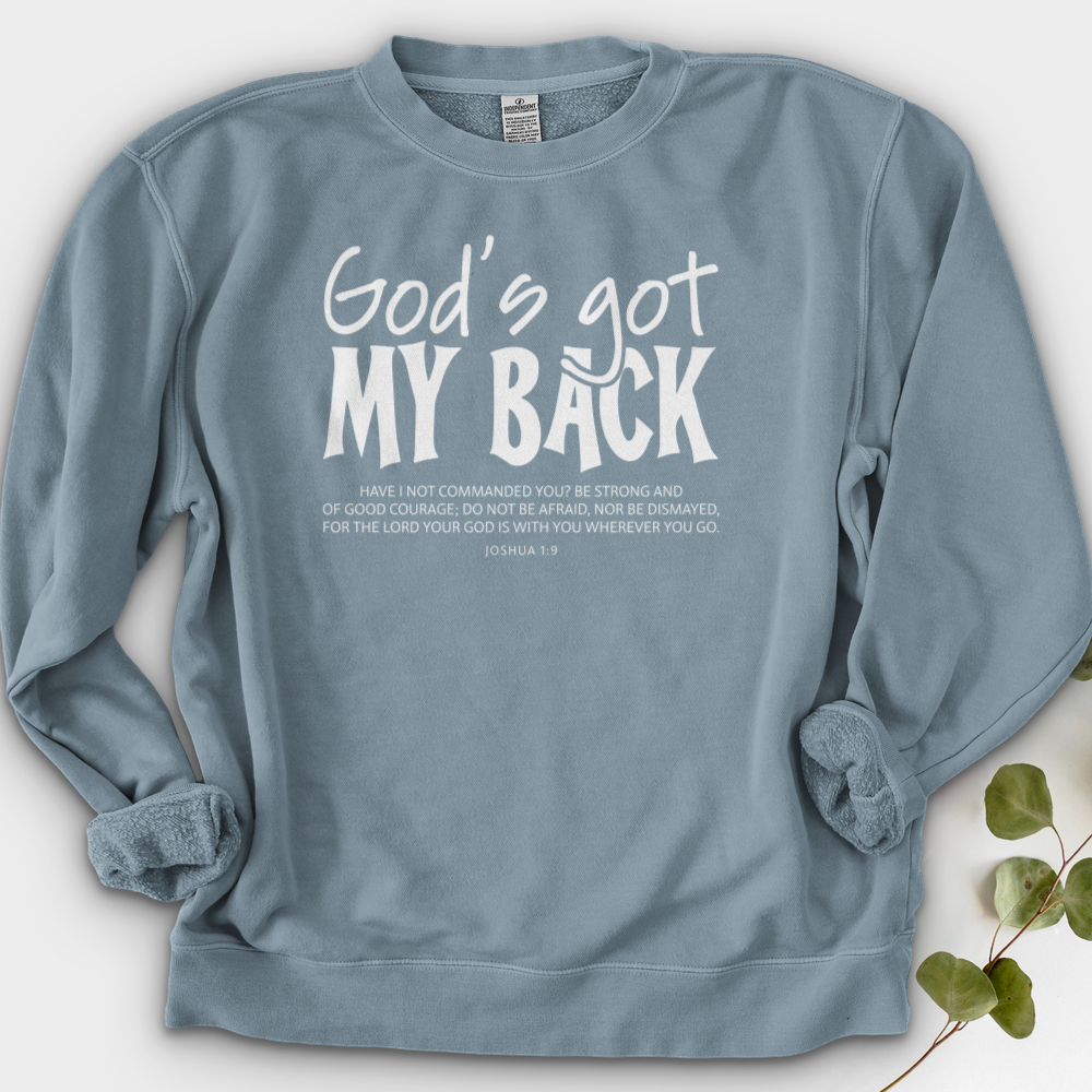 God's Got My Back Crewneck