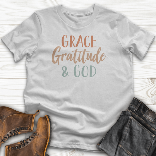 Grace Gratitude and God T-Shirt
