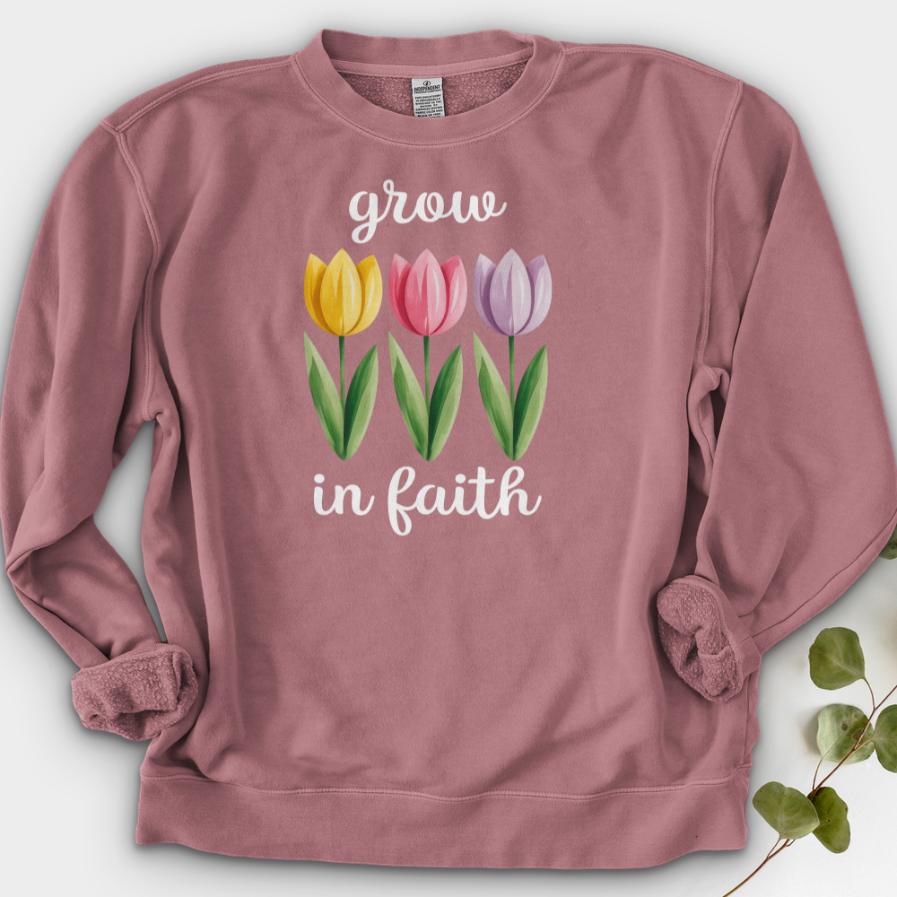 Grow In Faith Crewneck
