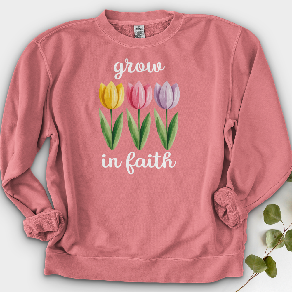 Grow In Faith Crewneck