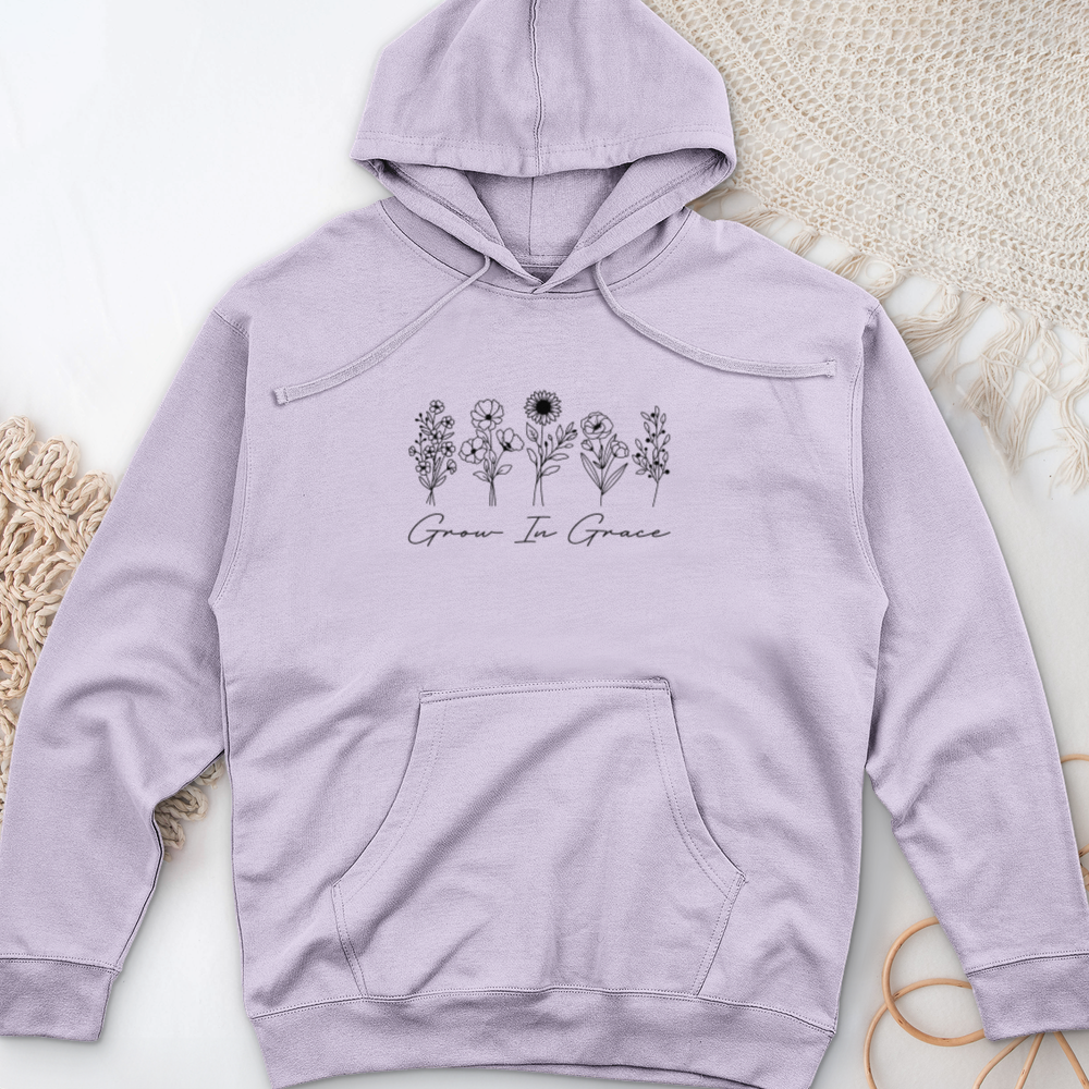 Grow In Grace Midweight Hooded Sweatshirt