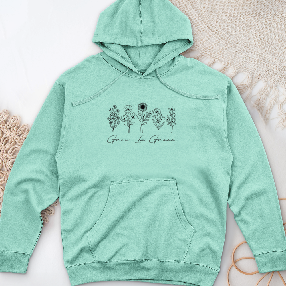 Grow In Grace Midweight Hooded Sweatshirt
