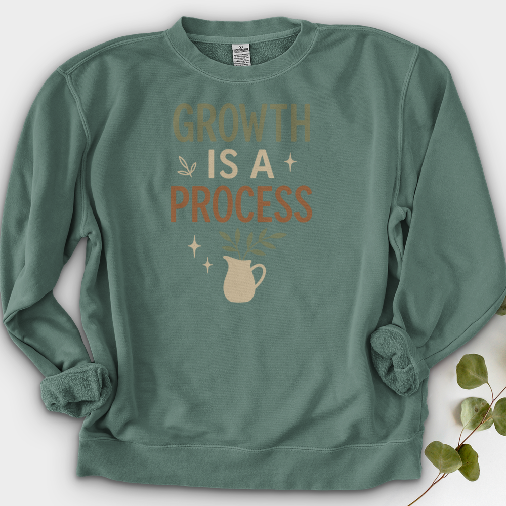 Growth Is A Process Crewneck