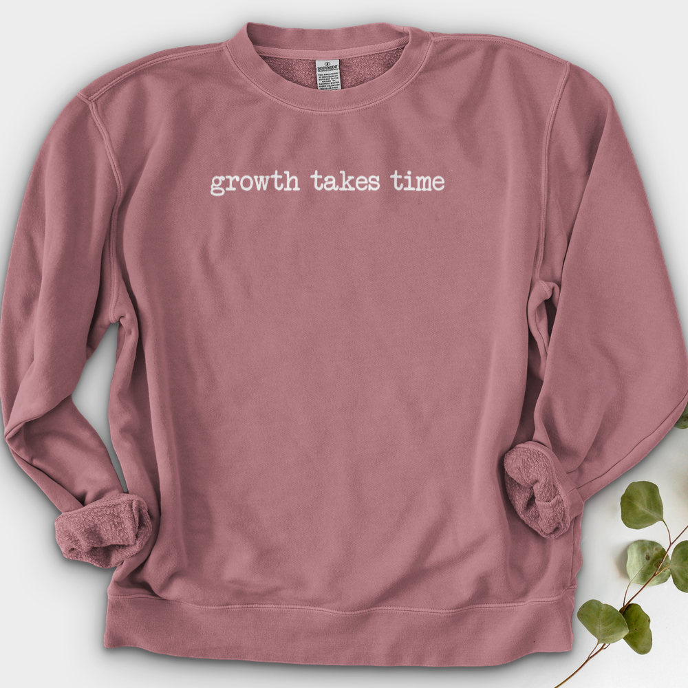 Growth Takes Time Crewneck