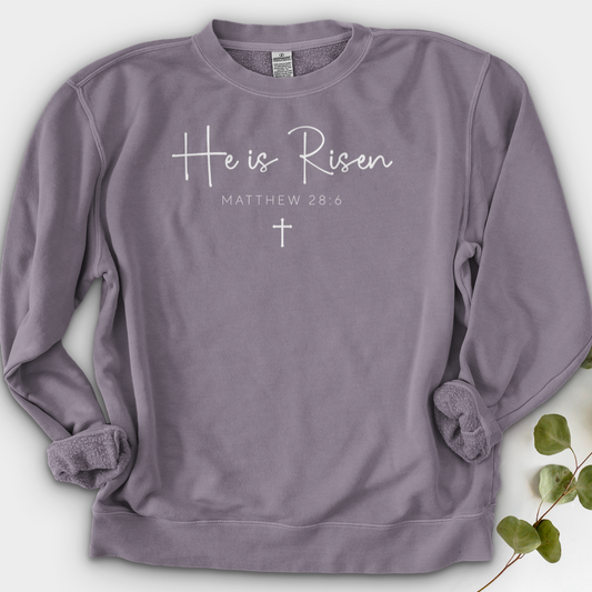 He Is Risen Crewneck