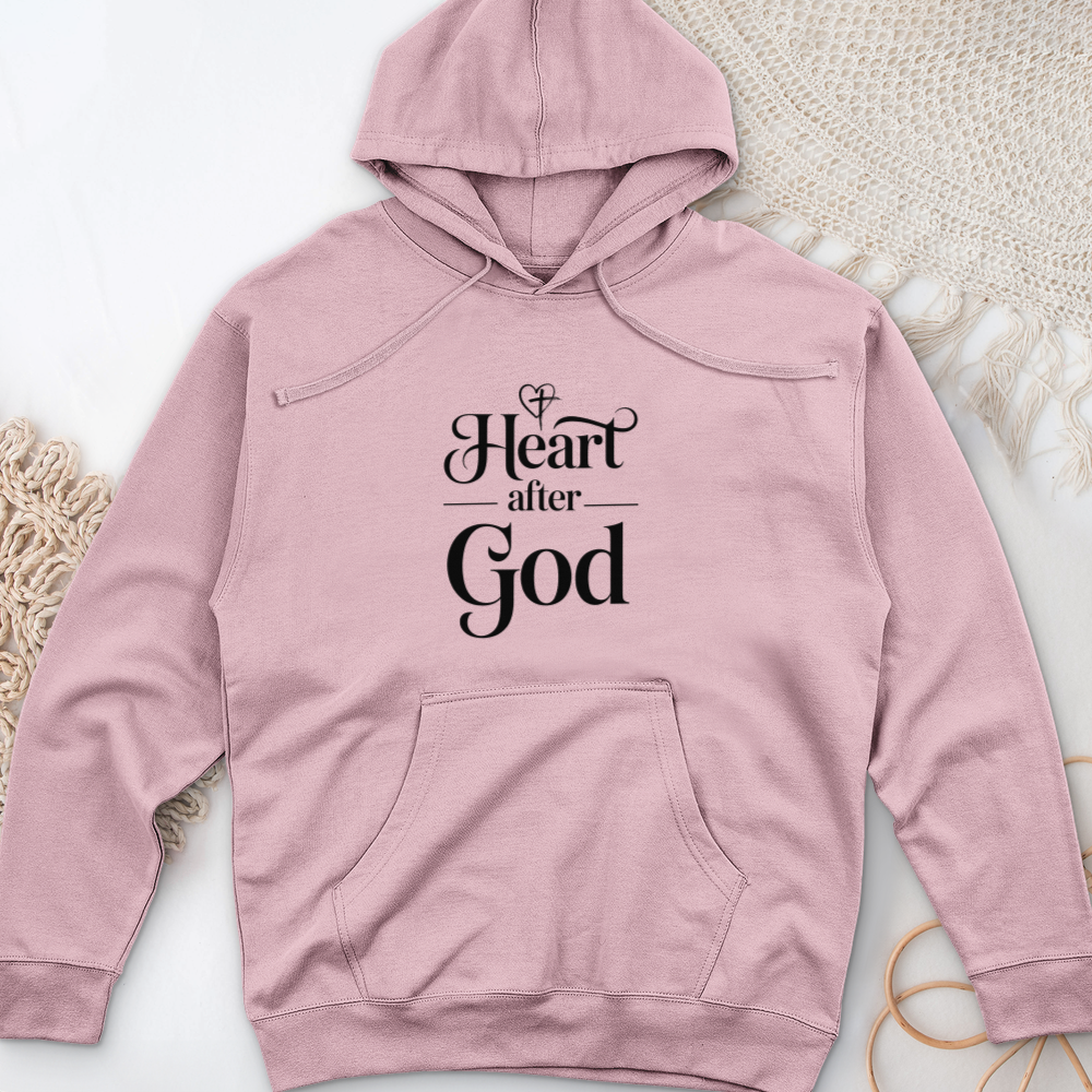 Heart After God Midweight Hooded Sweatshirt