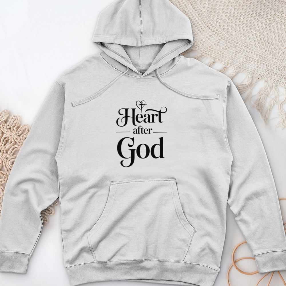 Heart After God Midweight Hooded Sweatshirt