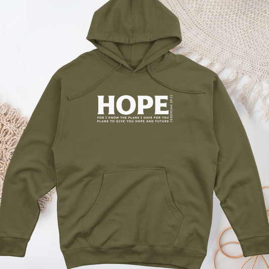 Hope Midweight Hooded Sweatshirt