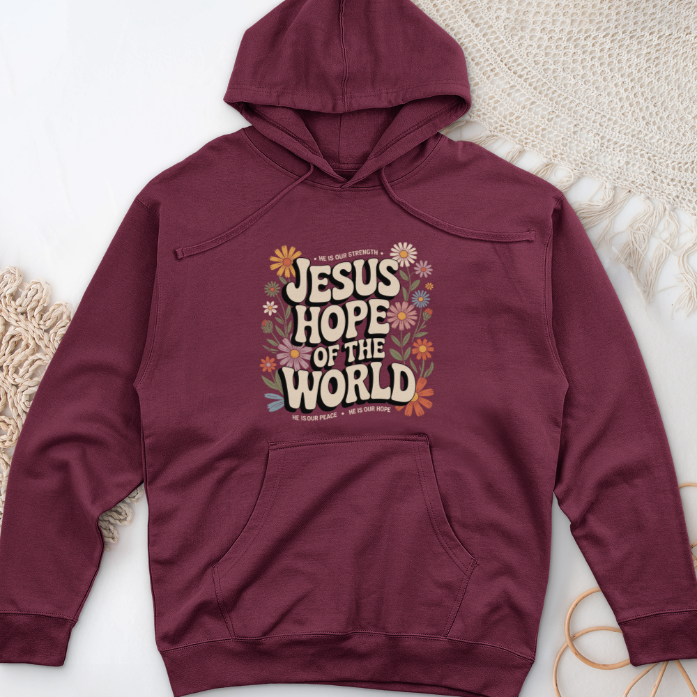 Hope of the World Midweight Hooded Sweatshirt