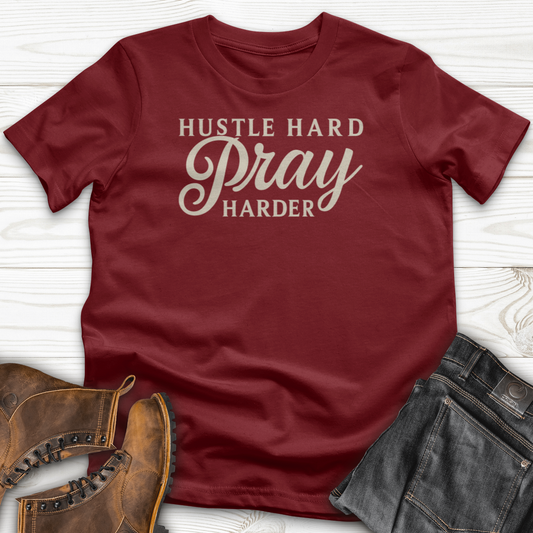 August Hustle Hard Pray T-Shirt