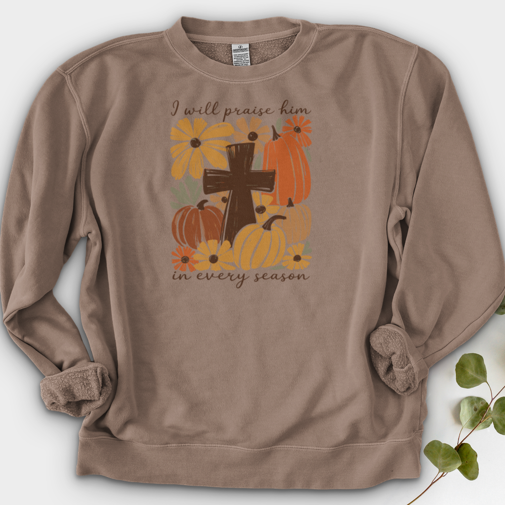 I Will Praise Him Crewneck