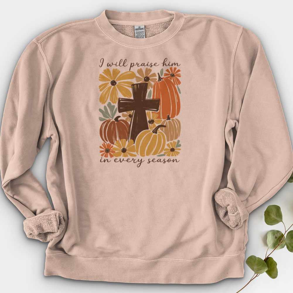 I Will Praise Him Crewneck