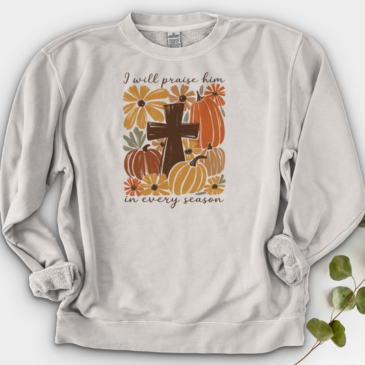 I Will Praise Him Crewneck