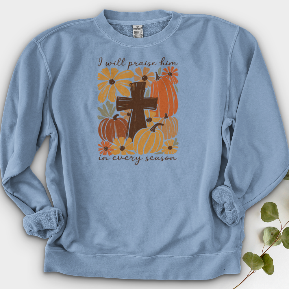 I Will Praise Him Crewneck