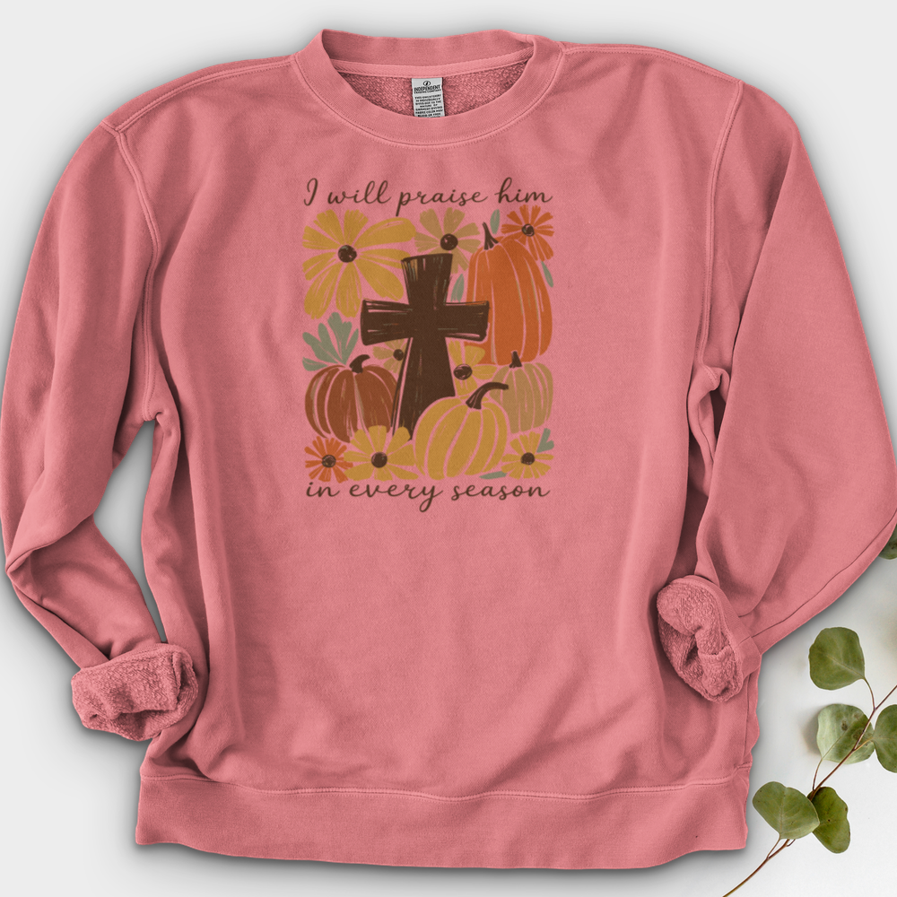 I Will Praise Him Crewneck